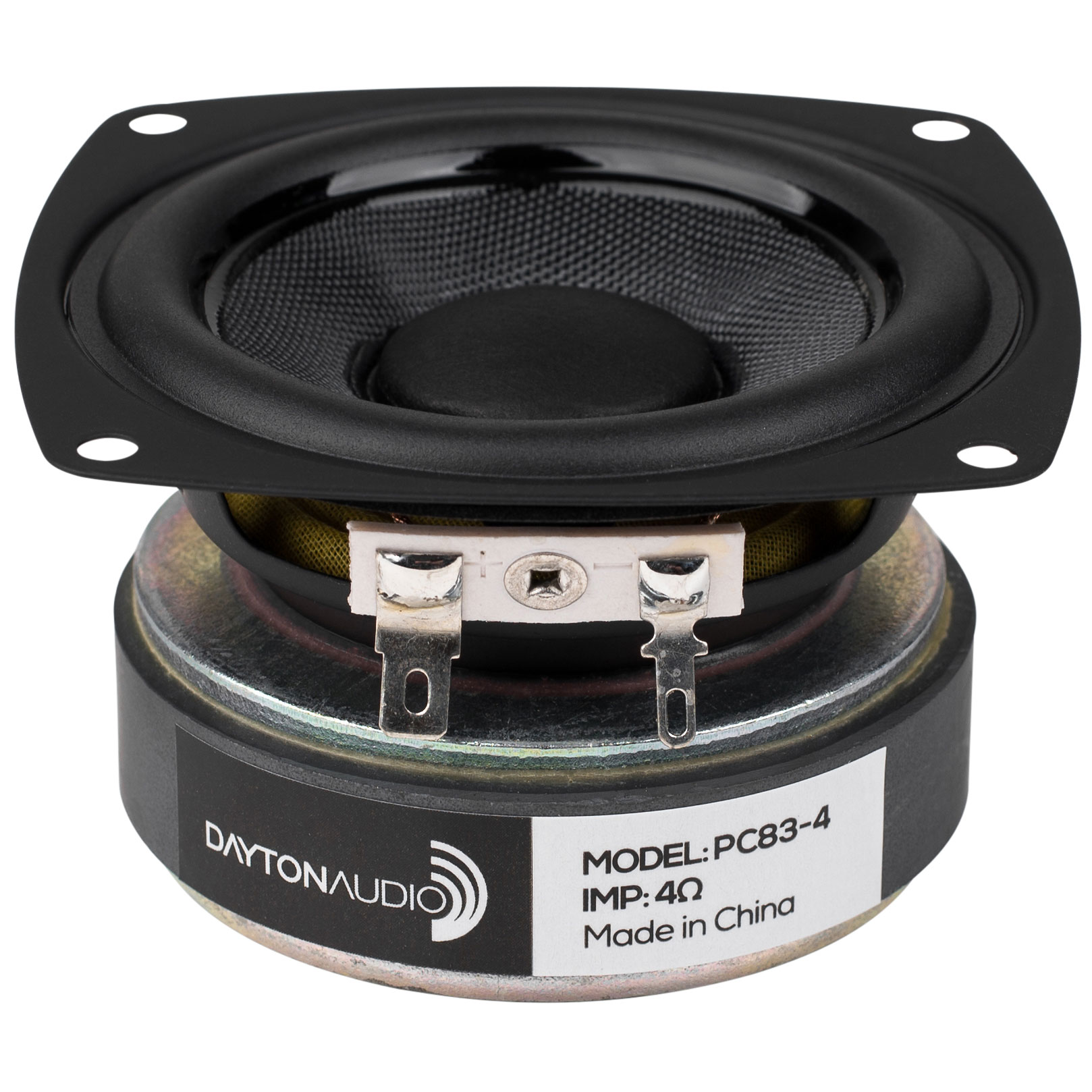 Dayton Audio ISO-4C Black Chrome Isolation Cone Set 4 Pcs.