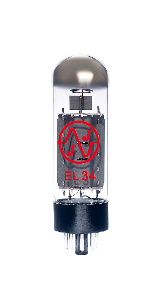 Factory Matched Pair TAD EL34-STR Tubes – EL34 6CA7 Red Base – For Power Amplifiers